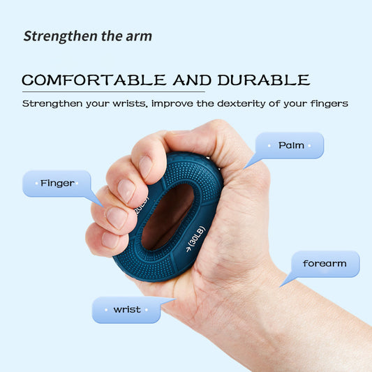 Adjustable Silicone Hand Grip Strengthener (20-80LB)