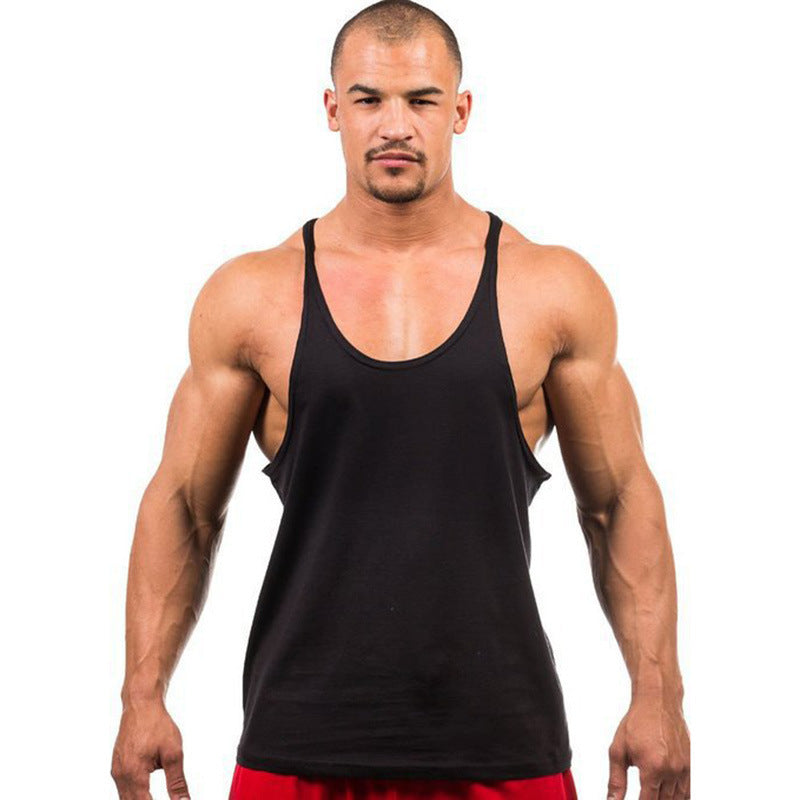 Cotton Fitness Training Vest for Men