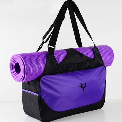 Large Capacity Yoga & Sports Travel Bag with Mat Holder