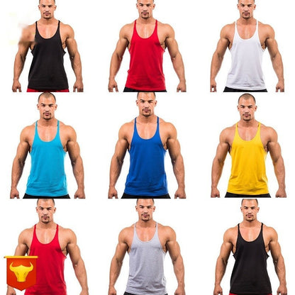 Cotton Fitness Training Vest for Men