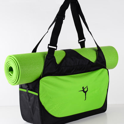 Large Capacity Yoga & Sports Travel Bag with Mat Holder