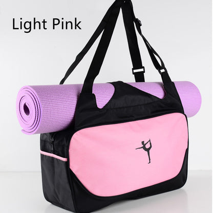 Large Capacity Yoga & Sports Travel Bag with Mat Holder