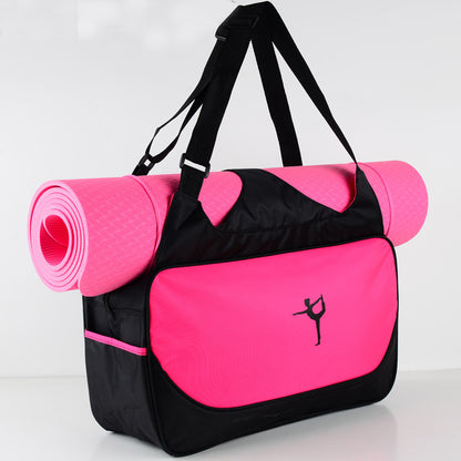 Large Capacity Yoga & Sports Travel Bag with Mat Holder