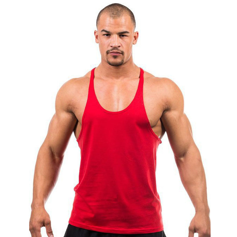 Cotton Fitness Training Vest for Men