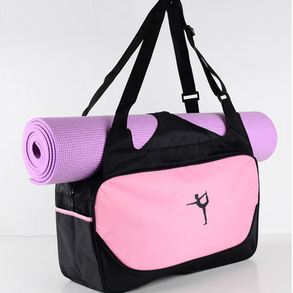 Large Capacity Yoga & Sports Travel Bag with Mat Holder