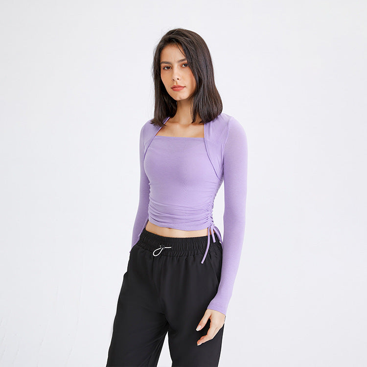 Women's Elastic Workout Top