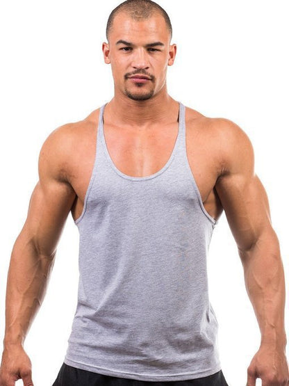 Cotton Fitness Training Vest for Men